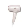 The T3 Fit hair dryer features a compact design in matte white and rose gold, displayed against a white background. - SAAB Salon Spa | Ottawa On, Canada