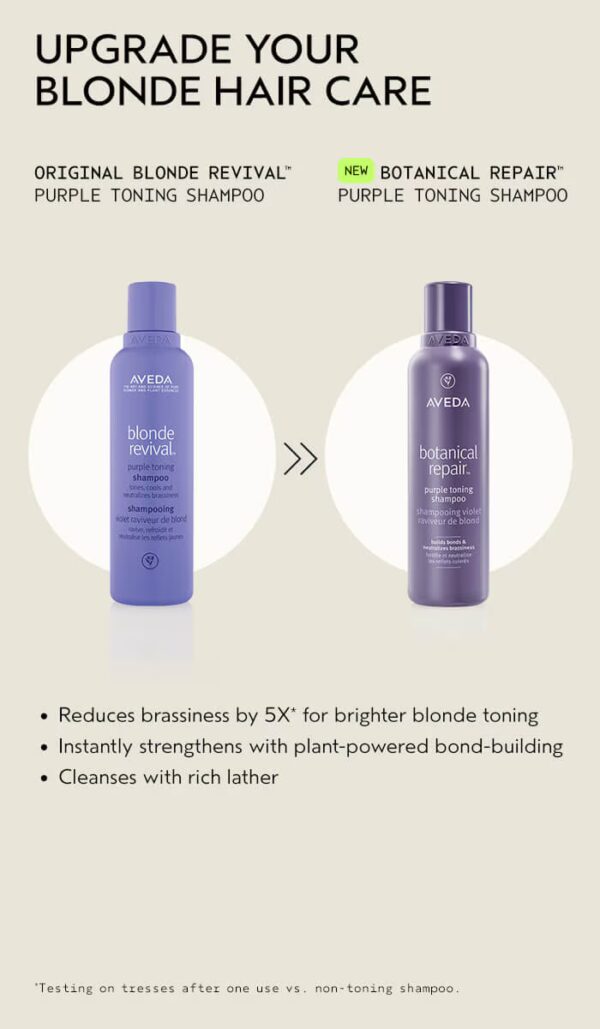 Botanical repair™ purple toning shampoo - Image 6