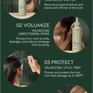 A step-by-step hair care guide, 