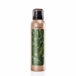 A can of Tousle Texture dry texture spray with a green botanical label and a black cap. - SAAB Salon Spa | Ottawa On, Canada